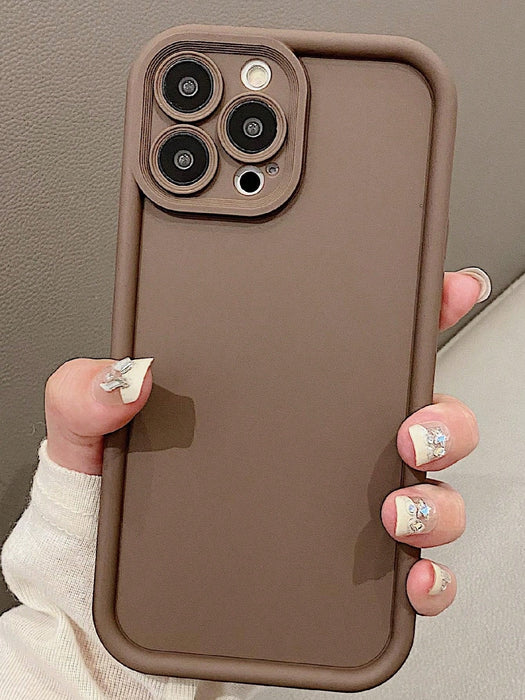 Carcasa blanda mate simple y sólida, adecuada, regalo de Navidad para iPhone 14 Pro Max - Quierox - Tienda Online