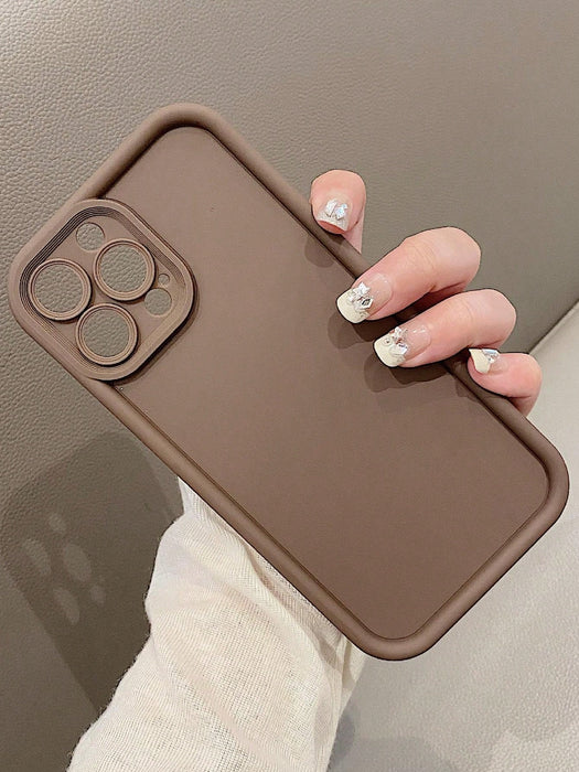 Carcasa blanda mate simple y sólida, adecuada, regalo de Navidad para iPhone 14 Pro Max - Quierox - Tienda Online