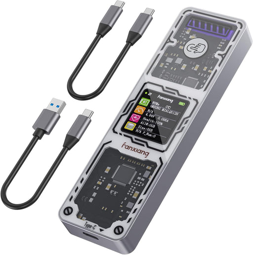 Carcasa externa de unidad de estado sólido, compatible con llaves M y B+M y SSD de tamaño 2230/2242/2260/2280, MD86 - Quierox - Tienda Online