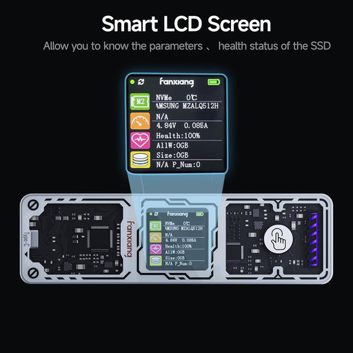 Carcasa externa de unidad de estado sólido, compatible con llaves M y B+M y SSD de tamaño 2230/2242/2260/2280, MD86 - Quierox - Tienda Online