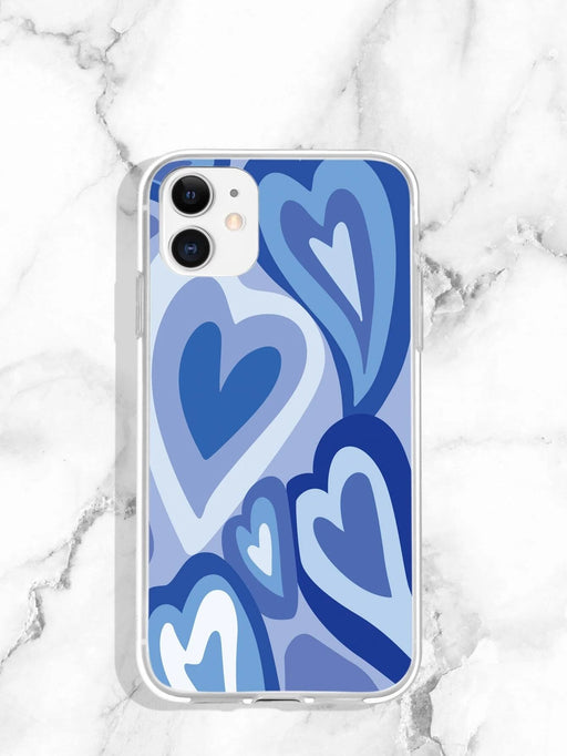 Carcasa Para Teléfono Con Diseño De Corazones - Quierox - Tienda Online