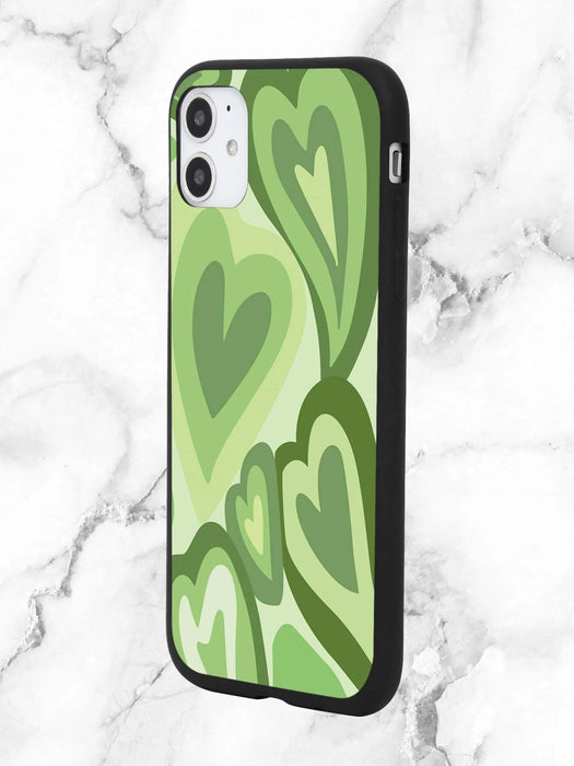 Carcasa Para Teléfono Con Diseño De Corazones - Quierox - Tienda Online