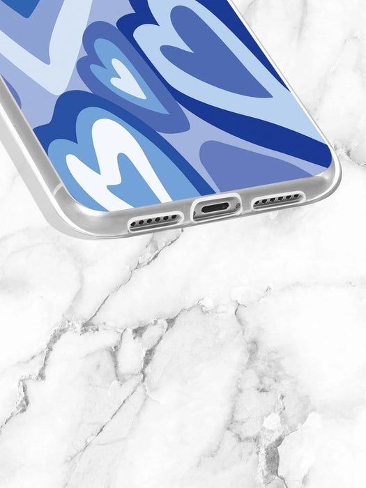 Carcasa Para Teléfono Con Diseño De Corazones - Quierox - Tienda Online