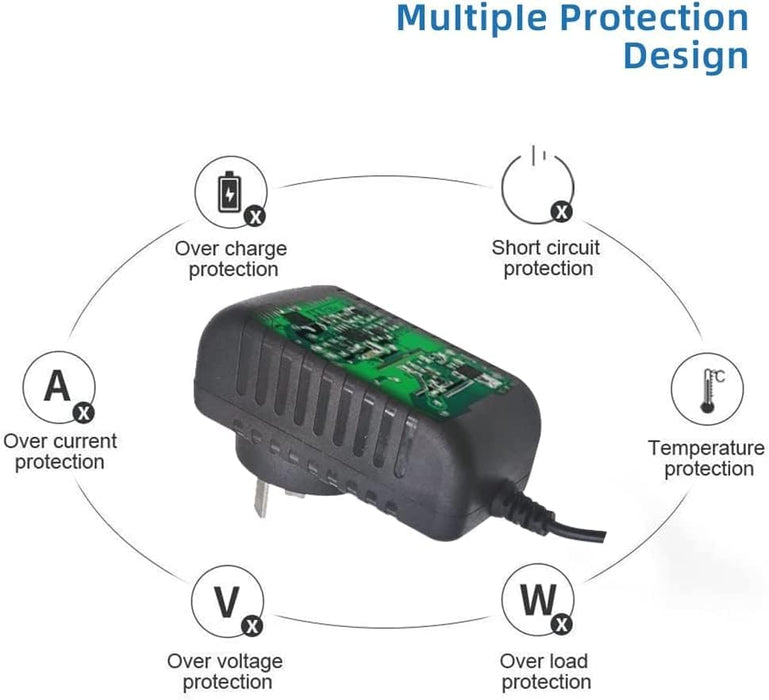 Cargador de 12 V para afeitadora eléctrica Braun Series 7, 9, 3, 5 y 1: 3040s, 340s, 9385 cc... - Quierox - Tienda Online