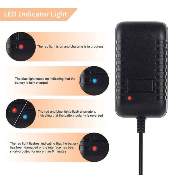 Cargador de batería Soshine RC para 4,8 V 7,2 V 8,4 V 9,6 V NiMH/NiCD - Quierox - Tienda Online