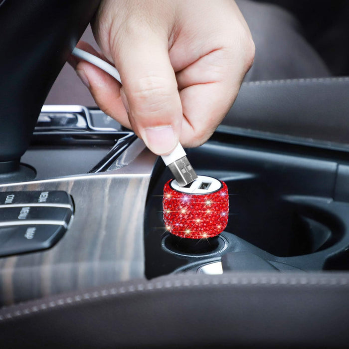 Cargador de coche con doble USB para iPhone Xs Max X Plus, iPad Pro/Mini, Samsung - Quierox - Tienda Online