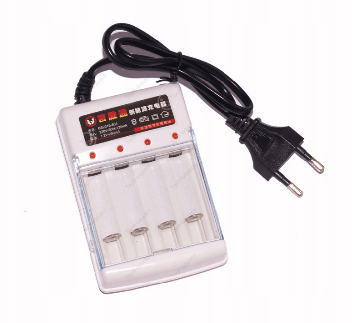 Cargador de pilas alcalinas 1,5 V BS2015 - 804 - Quierox - Tienda Online