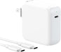 Cargador para MacBook Air MacBook Pro de 13, 14, 15 y 16 pulgadasable USB-C carga tan rápida como la original - Quierox - Tienda Online