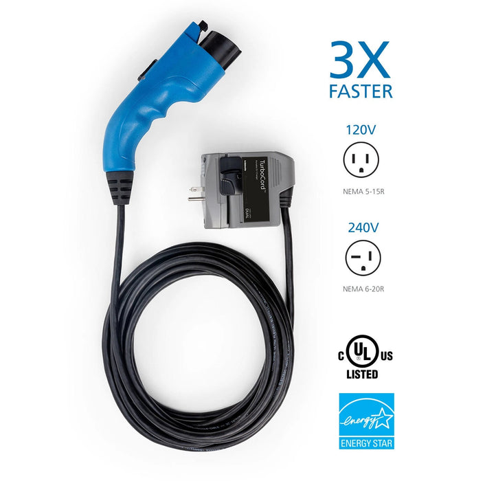 Cargador portátil para vehículos eléctricos TurboCord de 240 V y 16 amperios - Quierox - Tienda Online