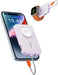 Cargador portátil VEGER para iPhone con cable integrado, mini batería externa de 10000 mAh - Quierox - Tienda Online