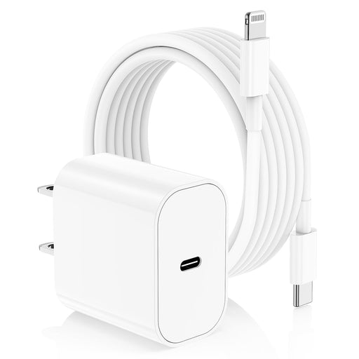 Cargador rápido para teléfono [certificado MFi] Cargador tipo C de 10 pies - Quierox - Tienda Online