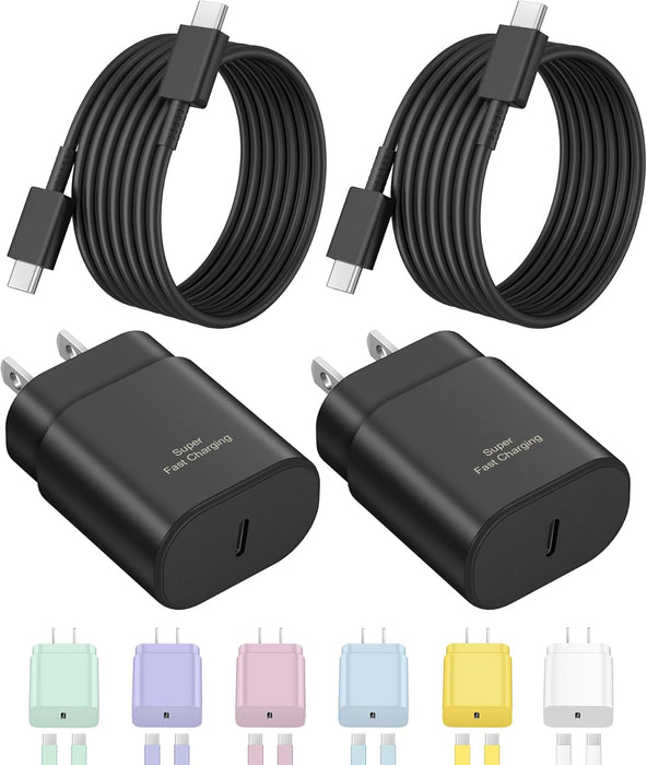 Cargador tipo C de carga rápida para Samsung bloque 25 W - Quierox - Tienda Online