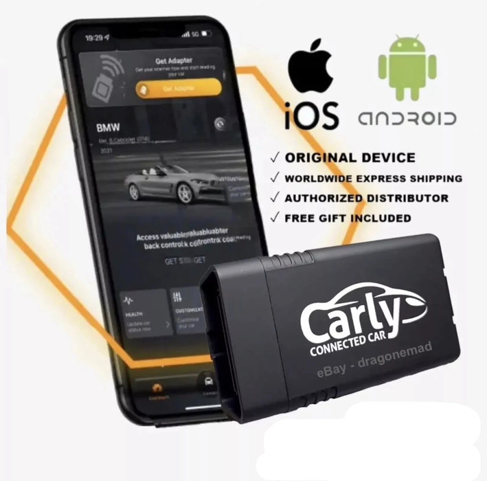 CARLY Adaptador Android Generación 3 para BMW Mini Mercedes VAG VW Porsche - Quierox - Tienda Online