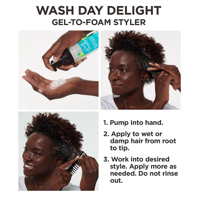 Carol's Daughter Wash Day Delight - Gel para el cabello con espuma - Quierox - Tienda Online