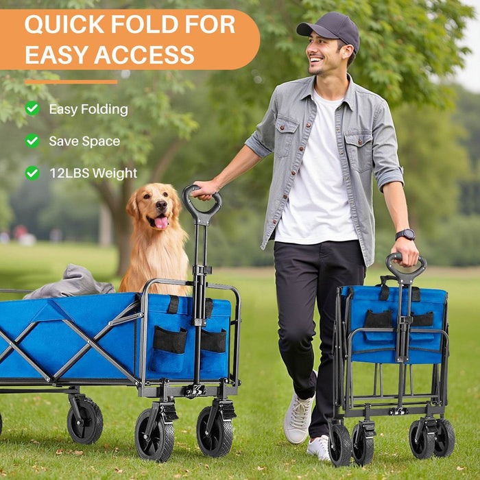 Carro plegable de cuatro ruedas todoterreno - Quierox - Tienda Online