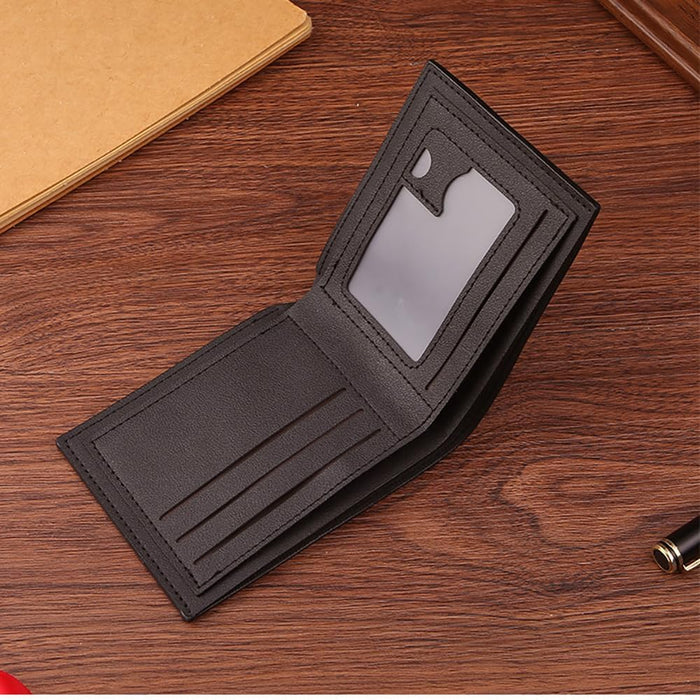 Cartera corta para hombre con estampado de lichi de alta calidad - Quierox - Tienda Online
