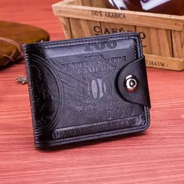 Cartera Corta Vintage para Hombres de PU Multifunción con Ranuras para Tarjetas - Quierox - Tienda Online