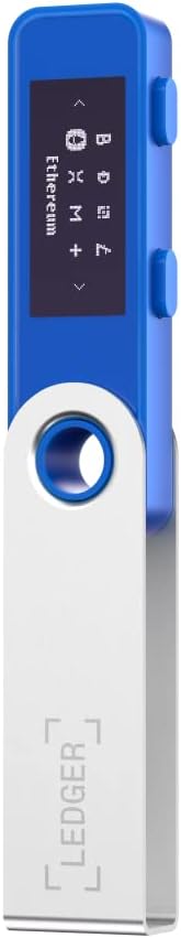 Cartera de hardware Ledger Nano S Plus - Azul - Quierox - Tienda Online