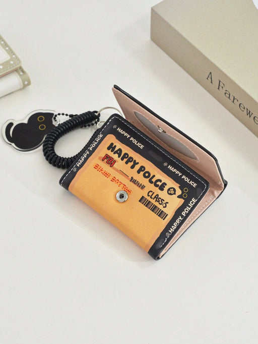 Cartera multifunción de diseño HAPPY Lucky, con espacio para tarjeta de identidad - Quierox - Tienda Online