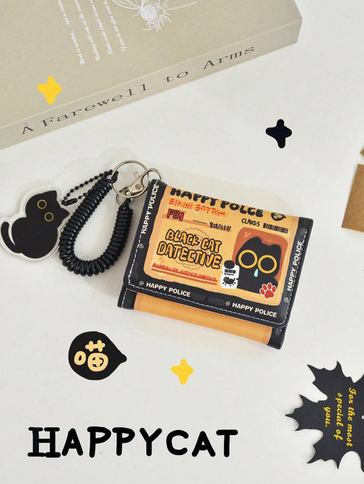 Cartera multifunción de diseño HAPPY Lucky, con espacio para tarjeta de identidad - Quierox - Tienda Online