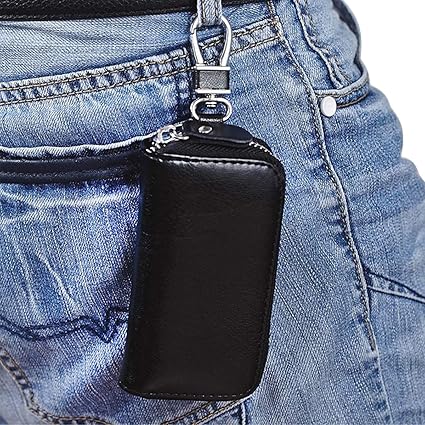 Cartera para llaves de coche de piel de primera calidad unisex - Quierox - Tienda Online