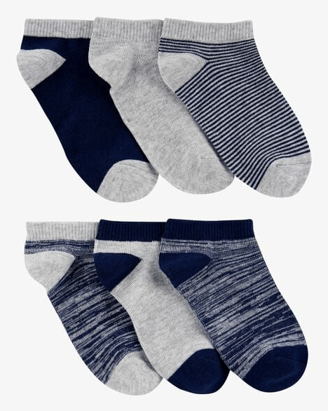 Carter's Calcetines invisibles para niños, paquete de 6 - Quierox - Tienda Online