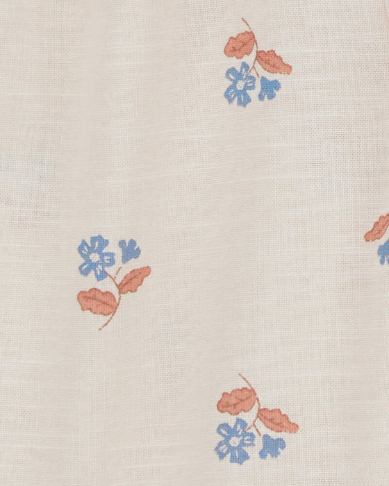 Carter's Conjunto de 2 piezas de camiseta de tirantes y pantalón con estampado floral para bebé niña - Quierox - Tienda Online