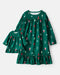 CARTERS Conjunto de dos piezas para niñas con estampado de árboles verdes: y vestido a juego para muñeca - Verde - Quierox - Tienda Online