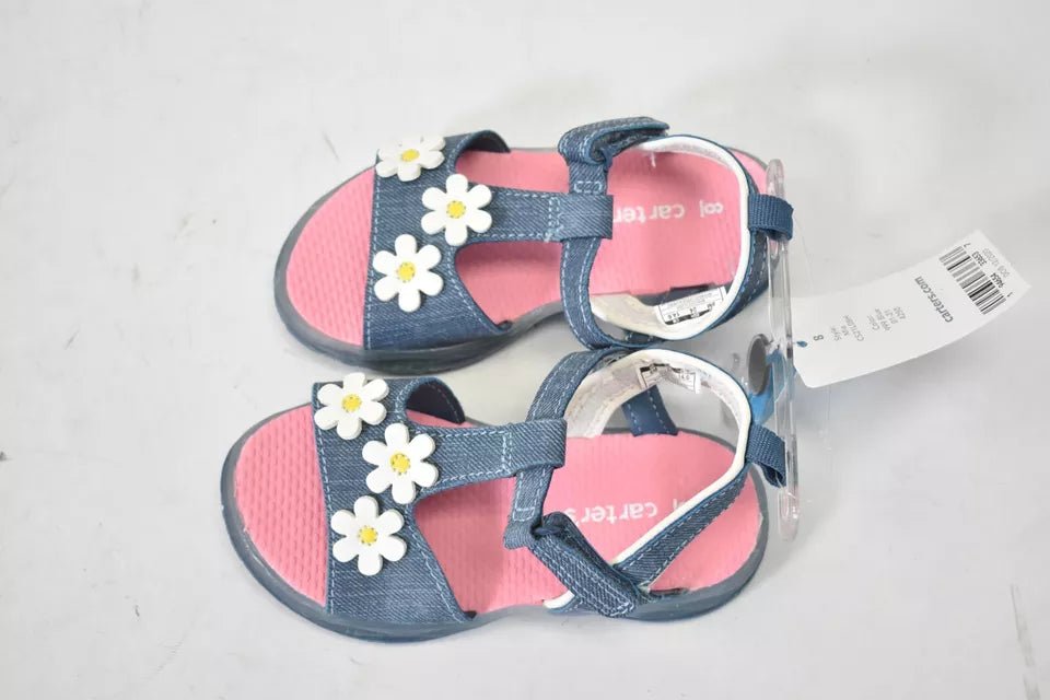 Carter's Mia Sandalias iluminadas para niñas pequeñas, punta abierta - Quierox - Tienda Online