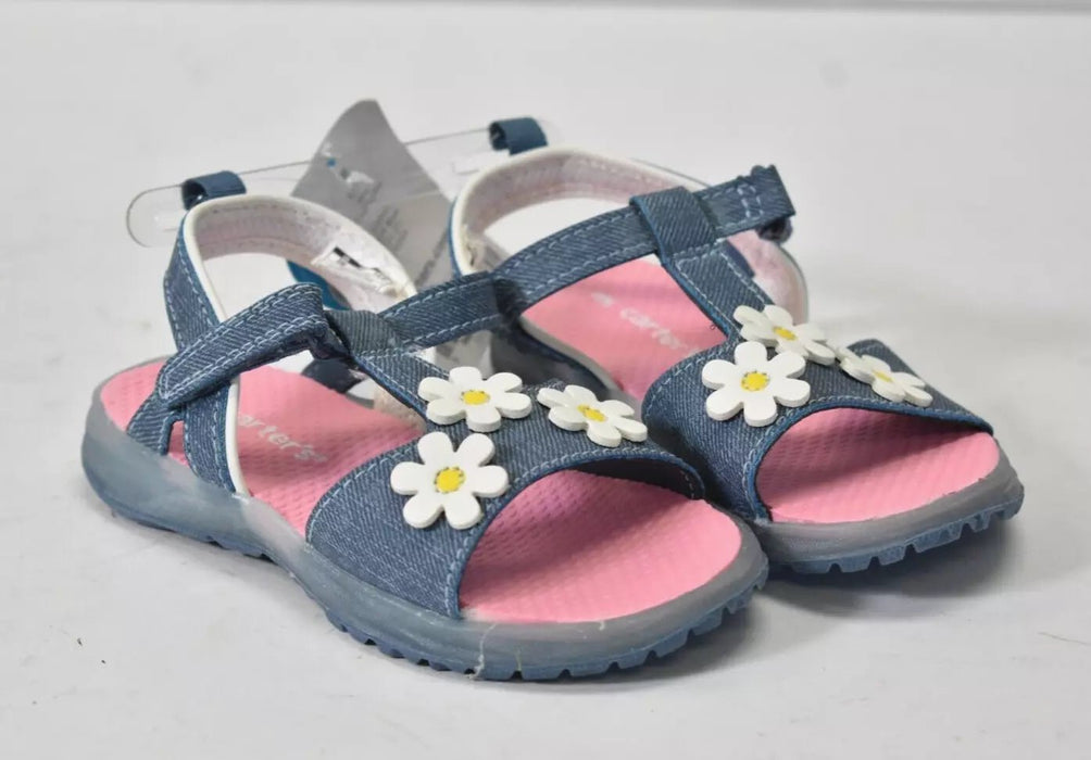 Carter's Mia Sandalias iluminadas para niñas pequeñas, punta abierta - Quierox - Tienda Online