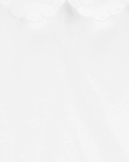 Carter's Oshkosh Blusa de algodón manga corta con cuello mago festoneado - Quierox - Tienda Online