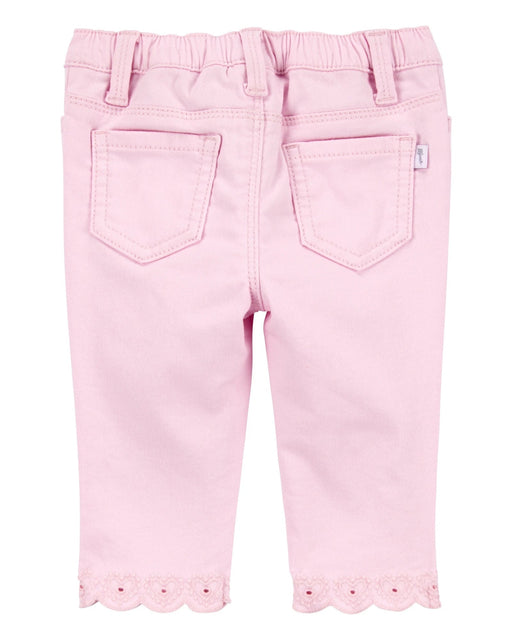 Carter's Pantalón de algodón, con dobladillo bordado - Quierox - Tienda Online