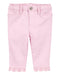 Carter's Pantalón de algodón, con dobladillo bordado - Quierox - Tienda Online