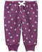 Carter's Pantalones deportivos de polar con estampado floral para bebé - Quierox - Tienda Online