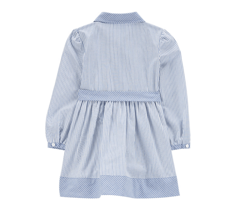 Carter's Vestido camisero a rayas para niña - Quierox - Tienda Online