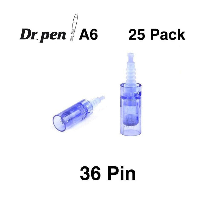 Cartuchos de repuesto Dr. Pen A6 de 36 pines (paquete de 25) - Quierox - Tienda Online