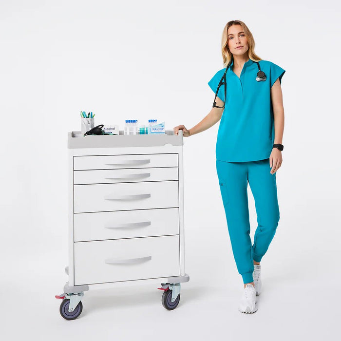 Casaca de uniforme médico holgada Rafaela™ - Quierox - Tienda Online