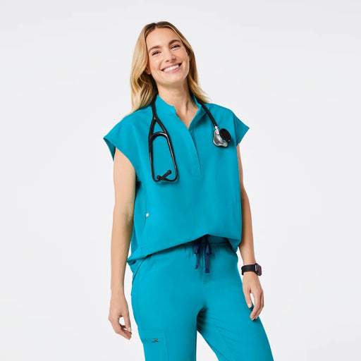 Casaca de uniforme médico holgada Rafaela™ - Quierox - Tienda Online