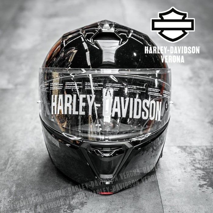 Casco modular Harley - Davidson® Capstone en negro brillante - Quierox - Tienda Online