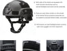 Casco táctico rápido tipo PJ Paintball Airsoft ACH con rieles laterales y montaje NVG - Quierox - Tienda Online