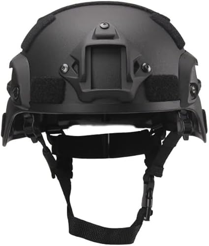 Casco táctico rápido tipo PJ Paintball Airsoft ACH con rieles laterales y montaje NVG - Quierox - Tienda Online