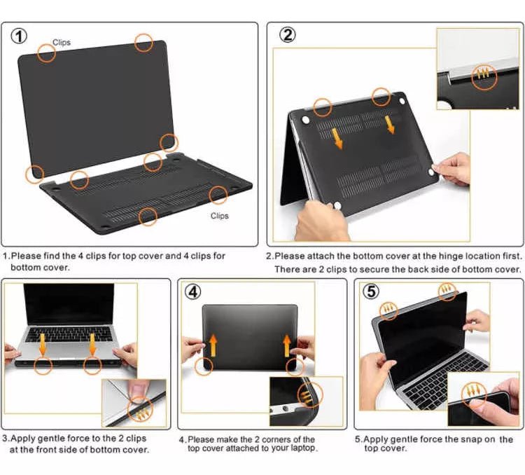 Case Para Macbook Pro 16.2 A2485 Protector De Pantalla Y Teclado - Quierox - Tienda Online