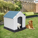 Caseta para perros Bestpet con ventilación, para interior y exterior - Quierox - Tienda Online