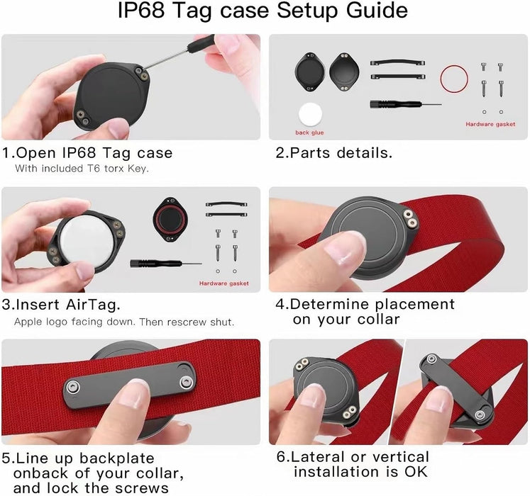 Caso impermeable Airtag: protección IP68, caparazón protectora - Quierox - Tienda Online