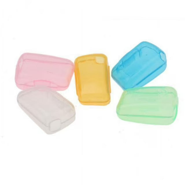 5pcs Cabeza Cubierta de Cepillo de Dientes Tapas Protectoras Set Portátil