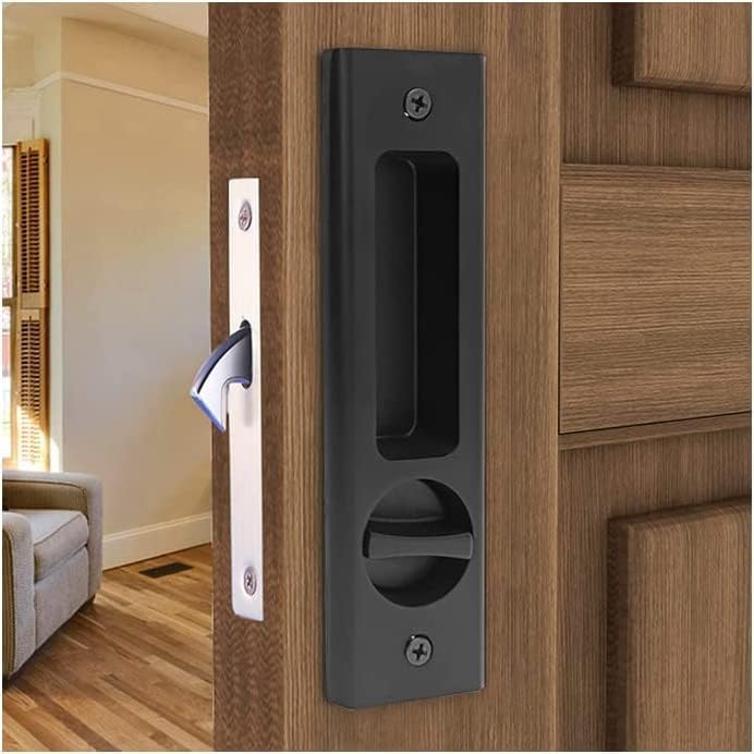 CCJH Cerraduras de puerta corrediza de granero Cerraduras de manija - Quierox - Tienda Online