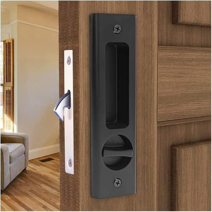 CCJH Cerraduras de puerta corrediza de granero Cerraduras de manija - Quierox - Tienda Online