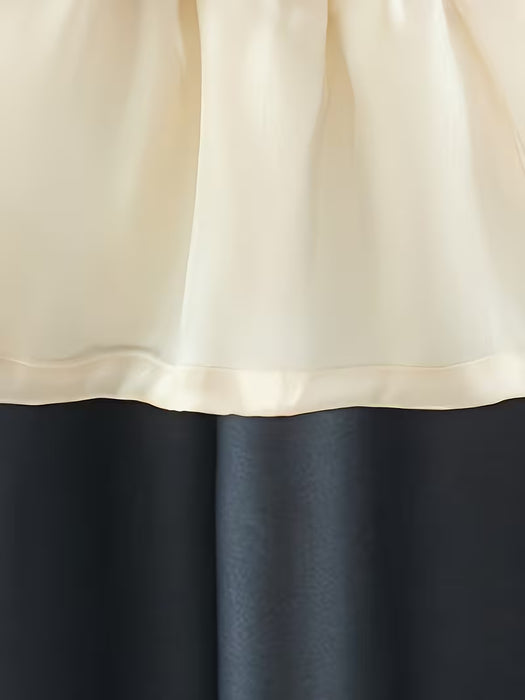 Vestido de Verano para Niñas con Lazo Dulce, Sin Mangas