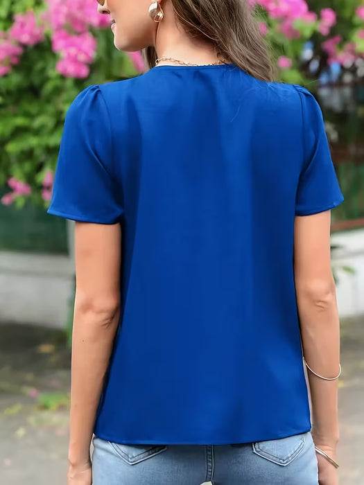 Blusa de Mujer con Corte Escalonado