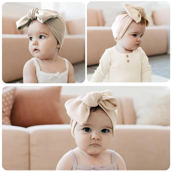 CÉLLOT 8 Colores Diademas Súper Elásticas Suaves con Nudo para Bebé Niña - Quierox - Tienda Online